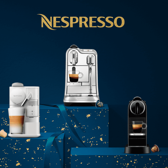 Tenha até 100€ numa máquina Nespresso! Surpreenda-se!